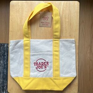 Trader Joe’s mini canvas tote